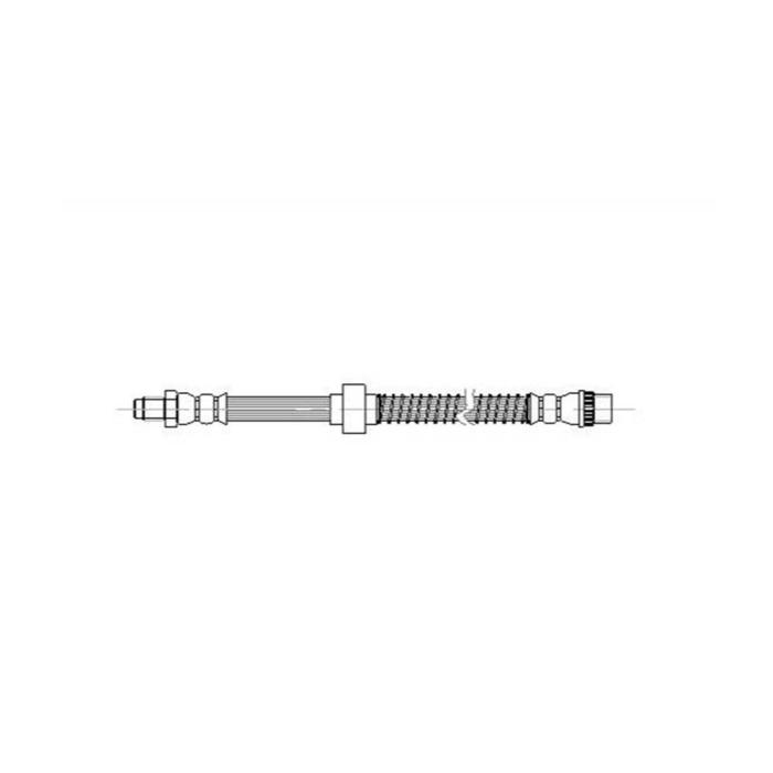 Corteco Ελαστικός Σωλήνας Φρένων για Citroen ZX Xsara C2 C3 Peugeot 1007 19025870