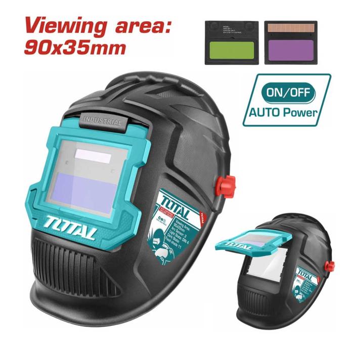 TOTAL Μάσκα Συγκολλήσεως Ηλεκτρονική TSP9309