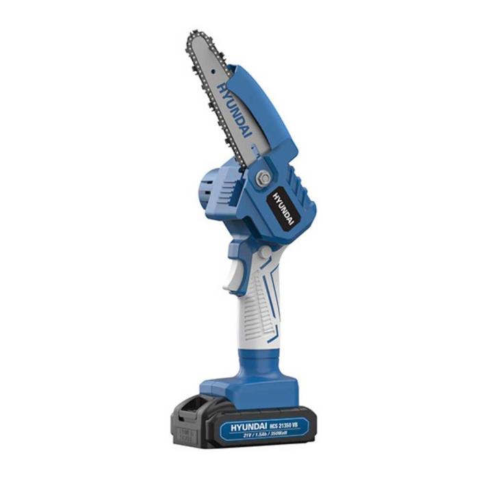 HYUNDAI Αλυσοπρίονο Μπαταρίας HCS 21350VB Λάμα 15cm 77002