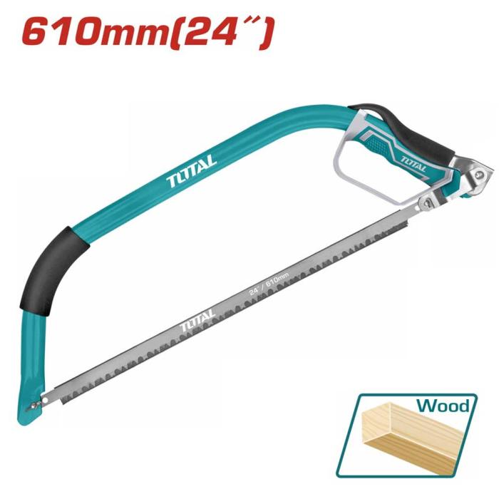 TOTAL Τοξοπρίονο Χειρός Ξύλου 61cm THT59241