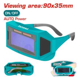 TOTAL Γυαλιά Συγκολλήσεως Αυτόματης Σκίασης 90x35mm TSP9405
