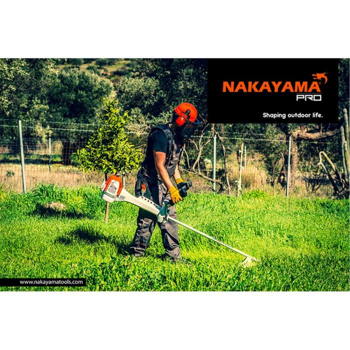 NAKAYAMA PRO Θαμνοκοπτικό Βενζίνης 63cc 3Hp PB7700 με Αντιδόνηση 033806