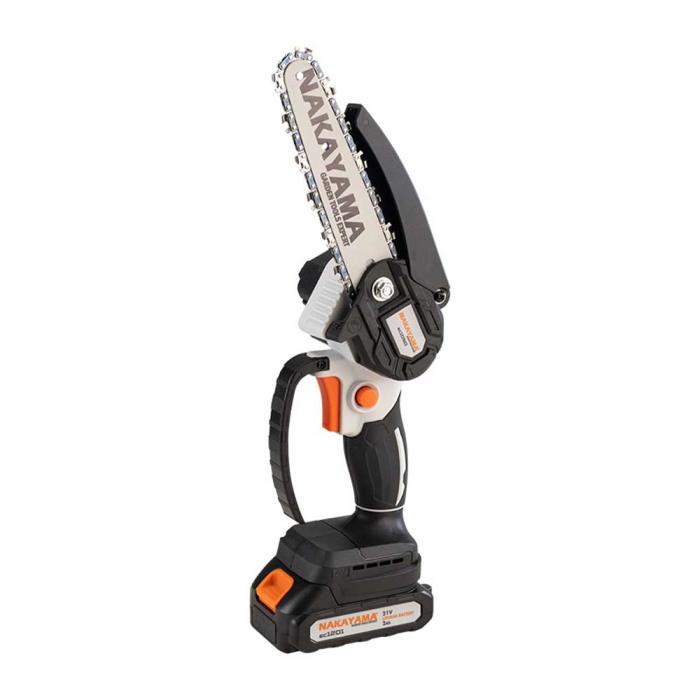 NAKAYAMA Κλαδευτικό Αλυσοπρίονο 21V 2x2Ah Brushless Λάμα 15cm EC1050 075028