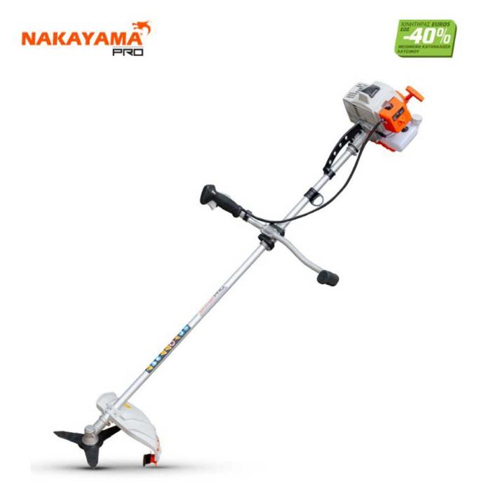NAKAYAMA PRO Θαμνοκοπτικό Βενζίνης PB7500 63cc 3Hp 033813