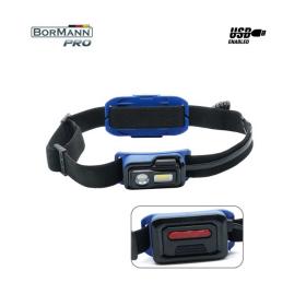 BORMANN PRO Φακός Κεφαλής LED Επαναφορτιζόμενος BPR6033 072331