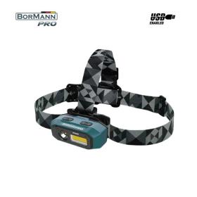 BORMANN PRO Φακός Κεφαλής LED Επαναφορτιζόμενος BPR6065 035558