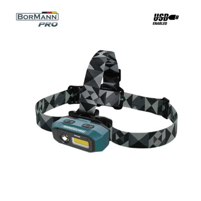 BORMANN PRO Φακός Κεφαλής LED Επαναφορτιζόμενος BPR6065 035558