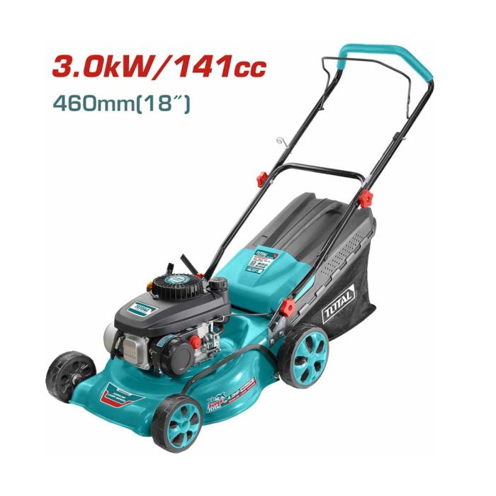 TOTAL Μηχανή Γκαζόν Βενζίνης 4Hp TGT141181