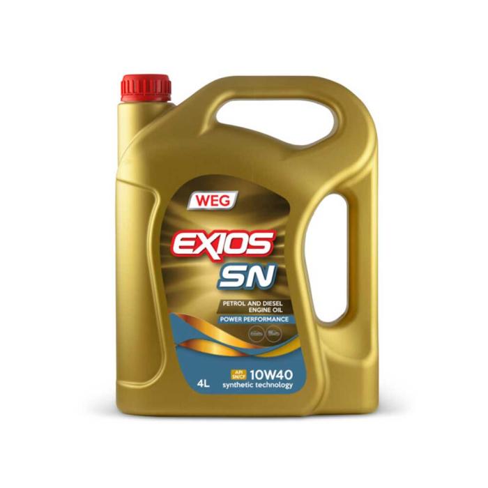 WEG Λάδι 4Lt EXIOS SN 10W40