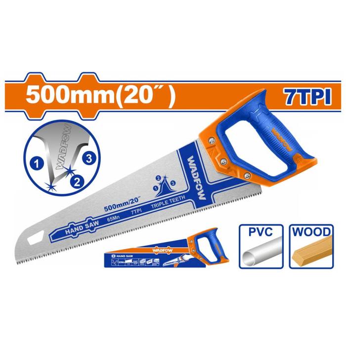 WADFOW Σεγάτσα Ξύλου και PVC 500mm WHW8G20