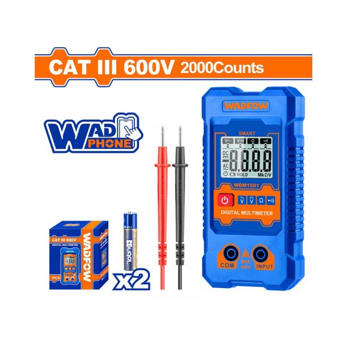 WADFOW Πολύμετρο Ψηφιακό WDM1501