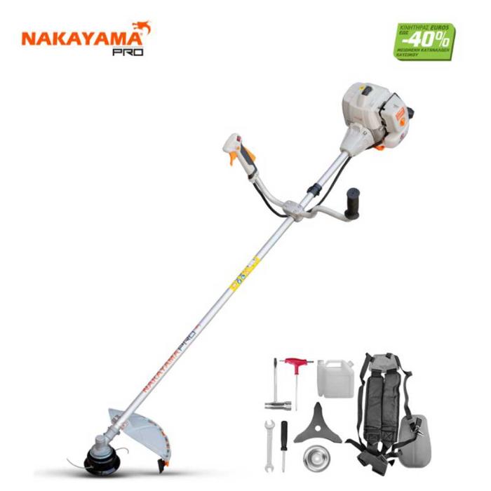 NAKAYAMA PRO Θαμνοκοπτικό Βενζίνης PB5450 52cc 2Hp 033967