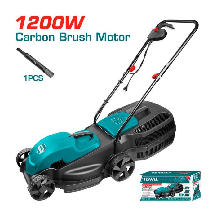 TOTAL Μηχανή Γκαζόν 1200W TGT612131