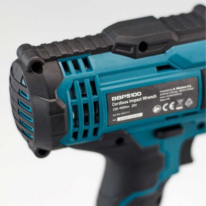 BORMANN PRO Μπουλονόκλειδο Μπαταρίας 20V BBP5100 400Nm Χωρίς Μπαταρία και Φορτιστή 032717
