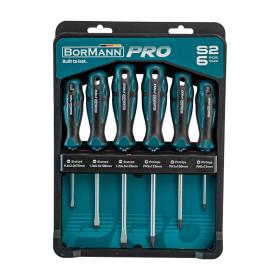 BORMANN PRO Σετ Κατσαβίδια BHT1666 6 Τεμαχίων 036616