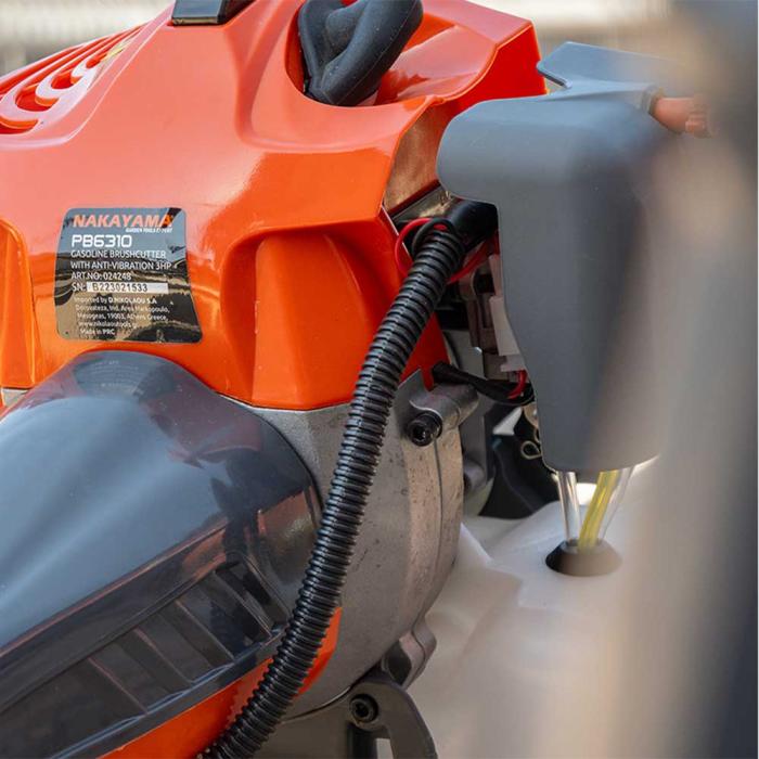 NAKAYAMA Θαμνοκοπτικό Βενζίνης PB6310 62cc 3Hp με Αντιδόνηση 024248