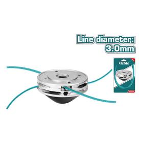 TOTAL Κεφαλή Μεσινέζας Universal Fix Line 4 Εξόδων με Καστάνια ALS30033