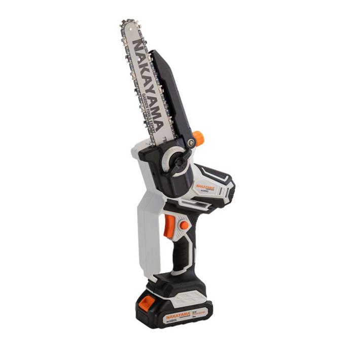 NAKAYAMA Κλαδευτικό Αλυσοπρίονο 21V 2x2Ah Brushless Λάμα 20cm EC1200 075004