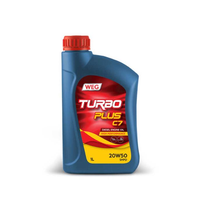 WEG Λάδι 1Lt TURBO PLUS C7 20W50