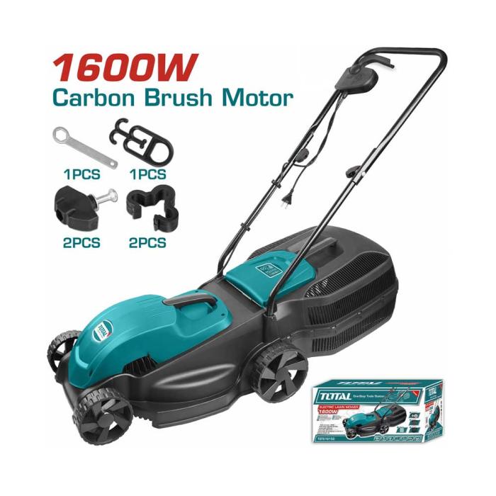 TOTAL Μηχανή Γκαζόν 1600W TGT616152