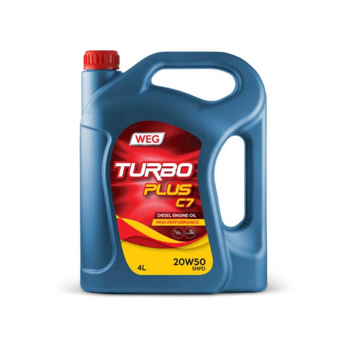 WEG Λάδι 4Lt TURBO PLUS C7 20W50