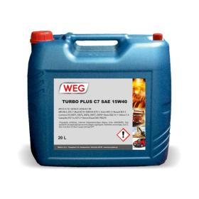 WEG Λάδι 20Lt TURBO PLUS C7 15W40