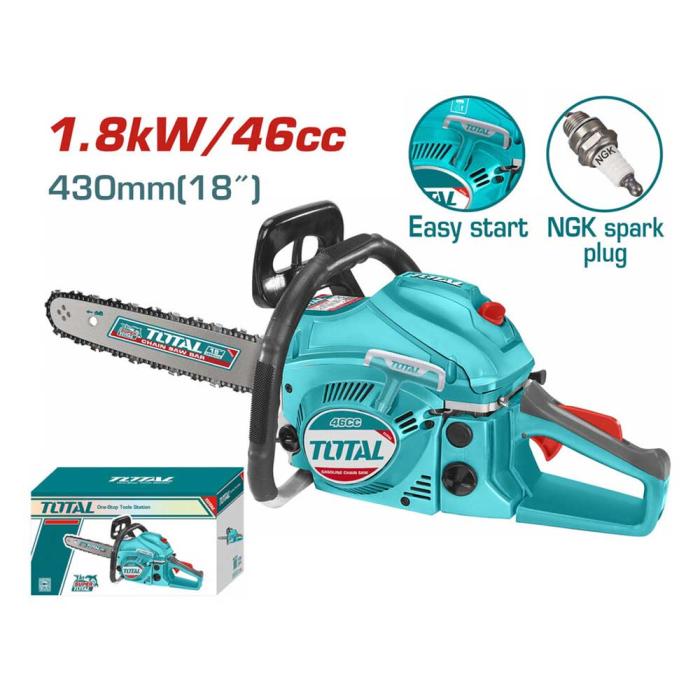 TOTAL Αλυσοπρίονο Βενζίνης 2.2Hp TG5451811
