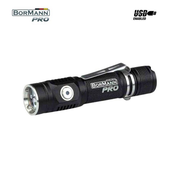 BORMANN PRO Φακός LED Αδιάβροχος Επαναφορτιζόμενος BPR6035 030034