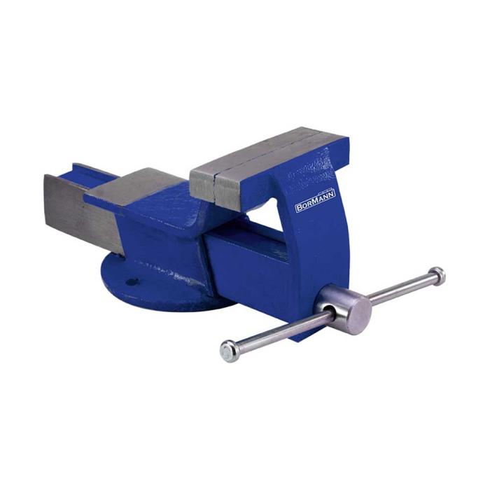 BORMANN Μέγγενη Σταθερή Βάση με Αμόνι 100mm BBV2100 026297