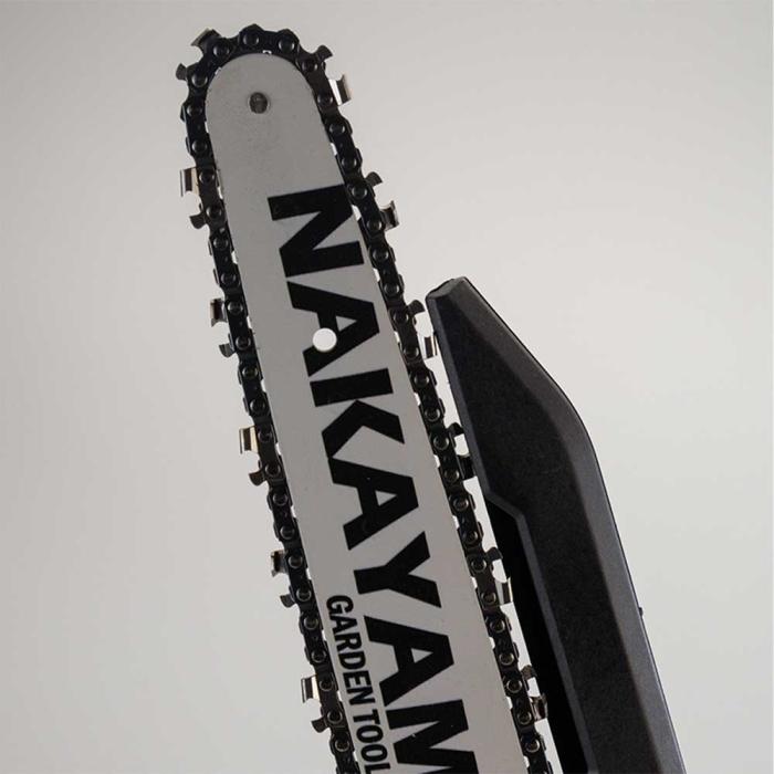 NAKAYAMA Κλαδευτικό Αλυσοπρίονο 21V 2x2Ah Brushless Λάμα 20cm EC1200 075004