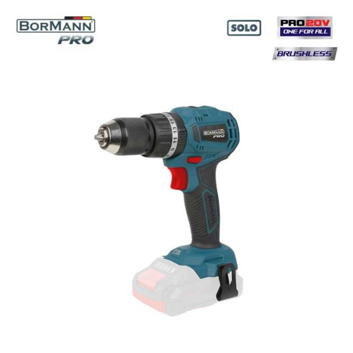 BORMANN PRO Κρουστικό Δραπανοκατσάβιδο Μπαταρίας 20V Compact Brushless BBP5143 Χωρίς Μπαταρία και Φορτιστή 40Nm 070443