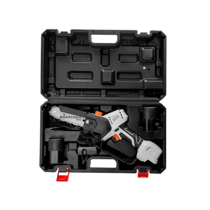 NAKAYAMA PRO Κλαδευτικό Αλυσοπρίονο Μπαταρίας EC1510  2 x 2Ah 16.8V 077411