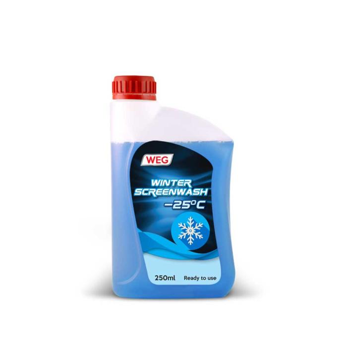 WEG Υγρό Υαλοκαθαριστήρων Χειμερινό 250 ml