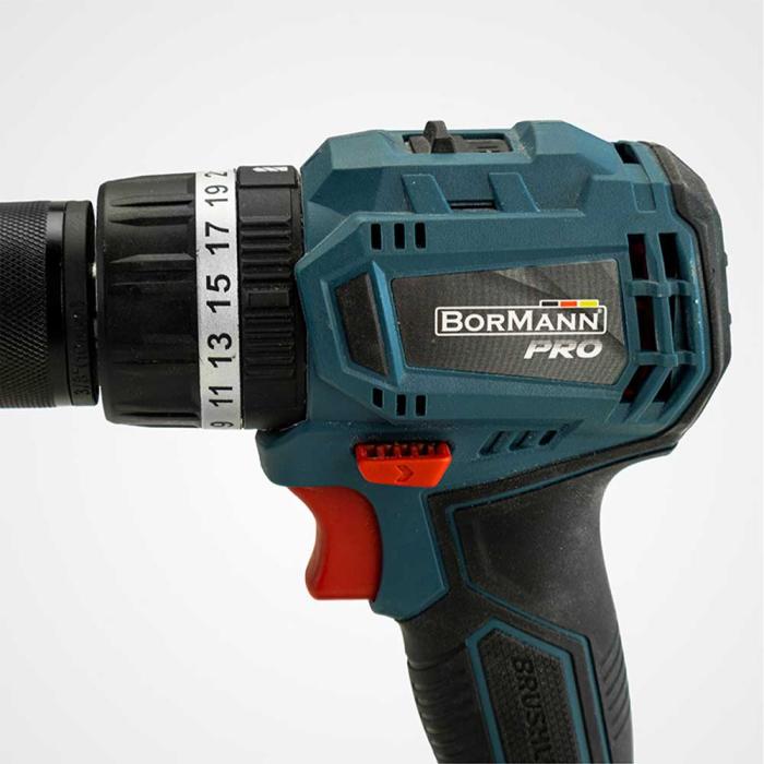 BORMANN PRO Δραπανοκατσάβιδο Compact Μπαταρίας 20V 2 x 2Ah BBP5144 Brushless 40Nm 078968