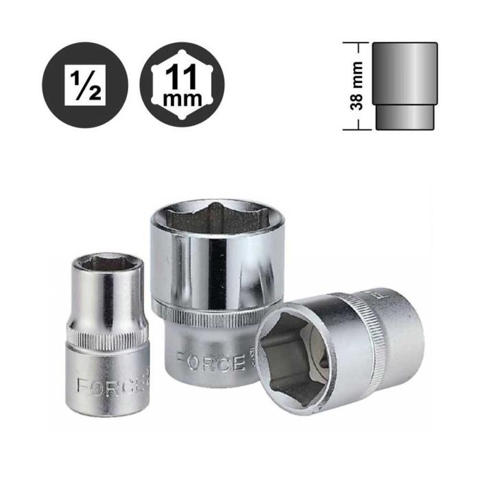 FORCE Καρυδάκι 1/2" 11mm Εξάγωνο 54511