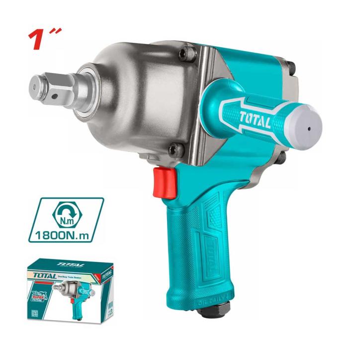 TOTAL Αερόκλειδο 1" 1800Nm TAT41112