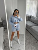 BLUE SET SHIRT