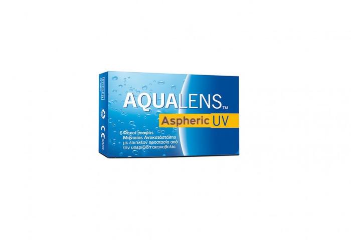 Μηνιαίοι Φακοί επαφής Aqualens Aspheric (6 Φακοί)