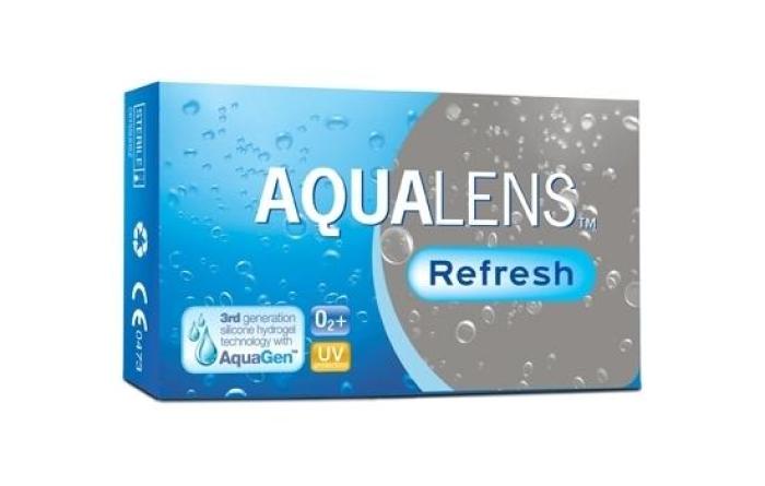 Μηνιαίοι Φακοί επαφής Aqualens Refresh (3 Φακοί)