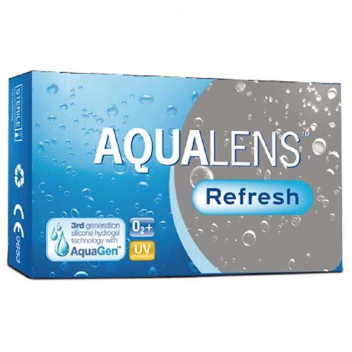 Μηνιαίοι Φακοί επαφής Aqualens Refresh (3 Φακοί)