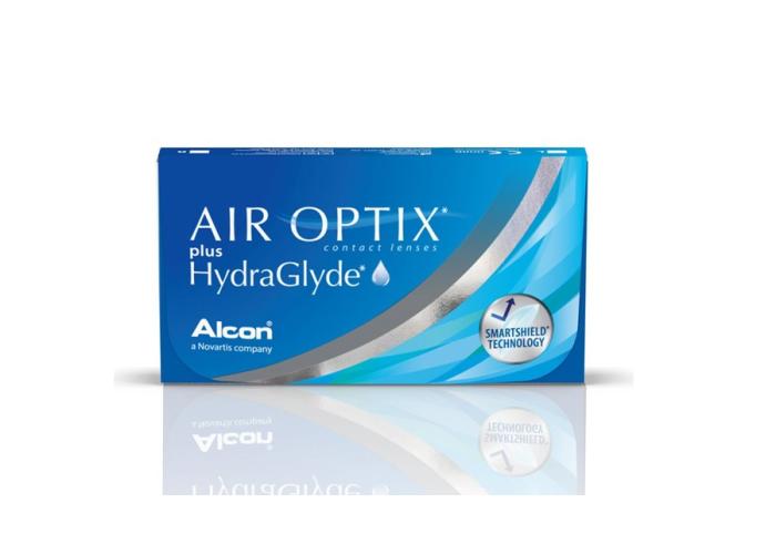 Μηνιαίοι Φακοί επαφής Air Optix Plus Hydraglyde (3+1 Φακοί)