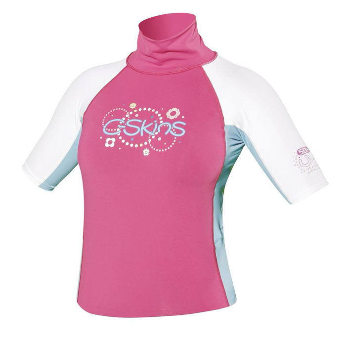 ΛΥΚΡΑ ΠΑΙΔΙΚΗ GIRLS C-SKINS SS UV C-SKINS BERRY/WHITE