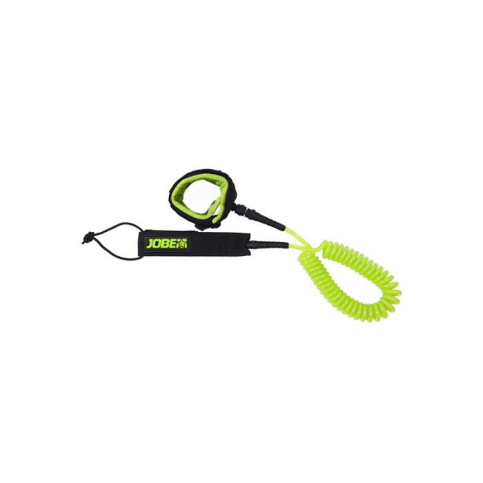 SUP LEASH JOBE SUP LEASH COIL 10FT LIME