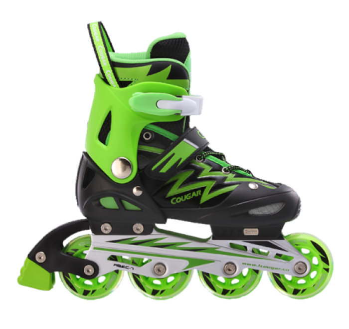 ΠΑΤΙΝΙΑ ROLLERS INLINE SKATE COUGAR LIGHTNING MZS835LG GREEN