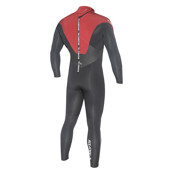 ΣΤΟΛΗ ΘΑΛΑΣΣΗΣ ΑΝΔΡΙΚΗ C-SKINS REWIRED 4/3ΜΜ STEAMER BACK ZIP BLACK/RUST