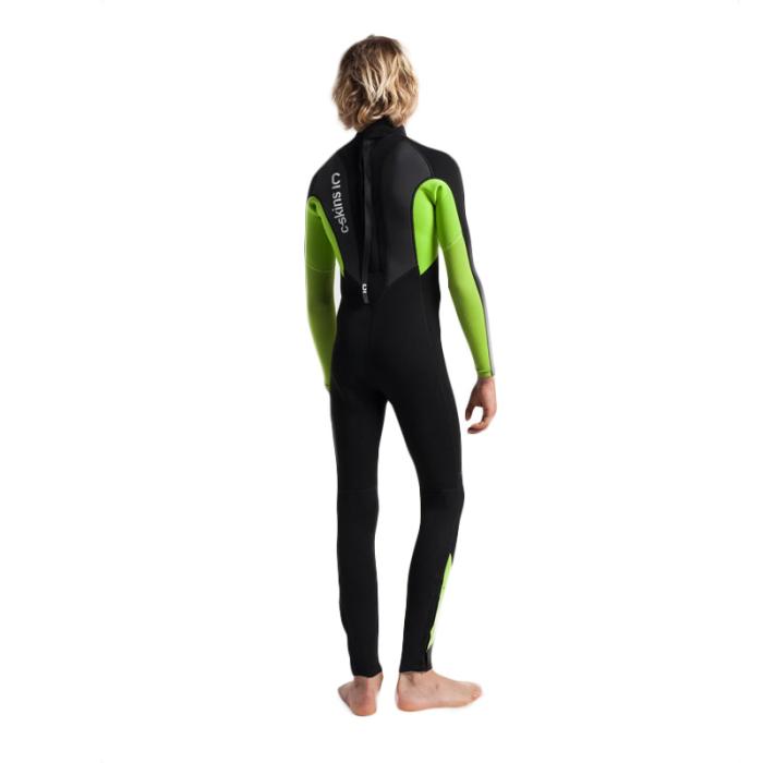 ΣΤΟΛΗ ΘΑΛΑΣΣΗΣ ΠΑΙΔΙΚΗ C-SKINS ELEMENT STEAMER 3/2ΜΜ BLACK/LIME/MULTI