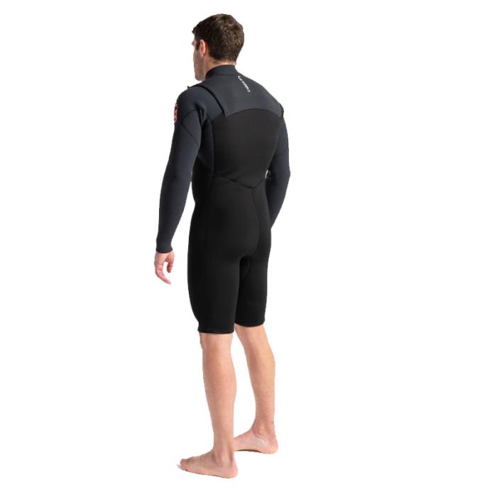 ΜΟΝΟΣΟΡΤΣ ΘΑΛΑΣΣΗΣ ΑΝΔΡΙΚΟ C-SKINS SESSION 3/2ΜΜ MENS CHEST ZIP SPRING BLACK/CARBON/WARM RED