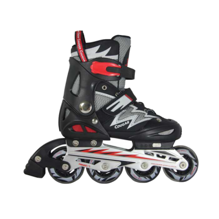 ΠΑΤΙΝΙΑ ROLLERS INLINE SKATE COUGAR LIGHTNING MZS835L BLACK