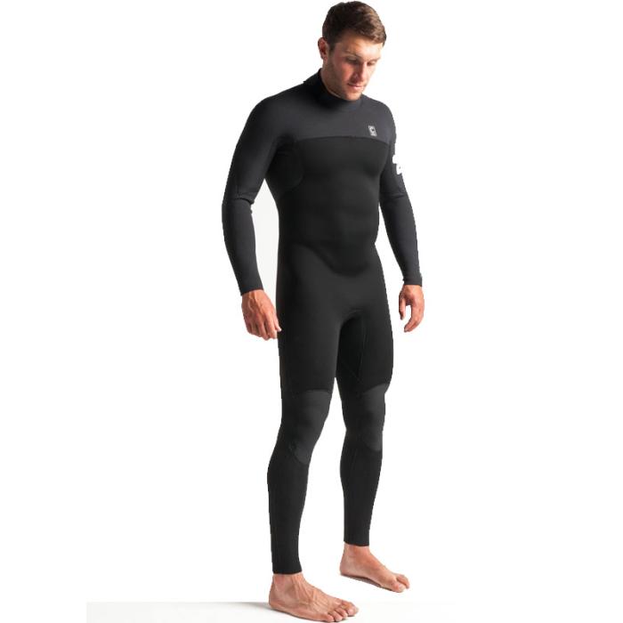 ΣΤΟΛΗ ΘΑΛΑΣΣΗΣ ΑΝΔΡΙΚΗ C-SKINS SESSION 3/2ΜΜ MENS BACKZIP STEAMER BLACK/CARBON/WHITE