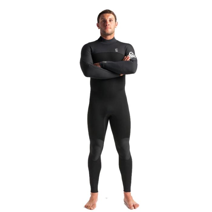 ΣΤΟΛΗ ΘΑΛΑΣΣΗΣ ΑΝΔΡΙΚΗ C-SKINS SESSION 3/2ΜΜ MENS BACKZIP STEAMER BLACK/CARBON/WHITE